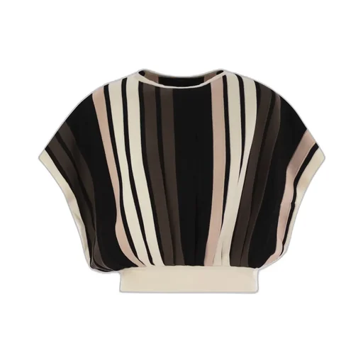 Striped Dolman Sleeve Top