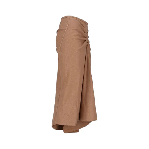 Ruched Maxi Skirt