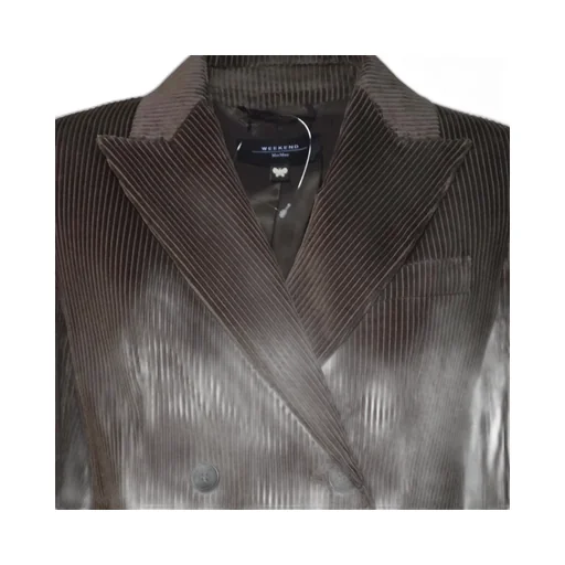 Double-Breasted Corduroy Blazer
