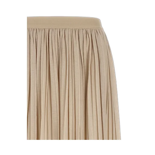 Pleated Maxi Skirt
