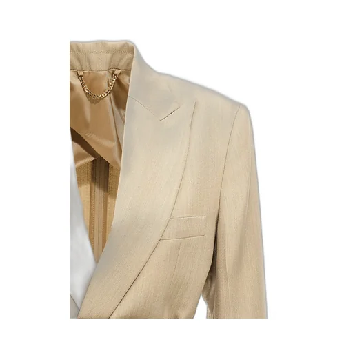 Belted Shawl Collar Blazer