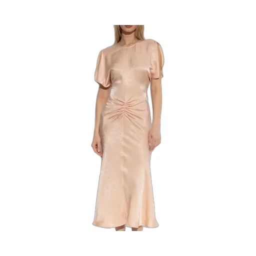 Ruched Midi Dress