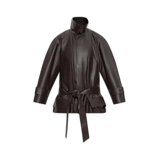 Leather Trench Coat