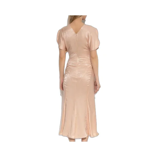 Ruched Midi Dress