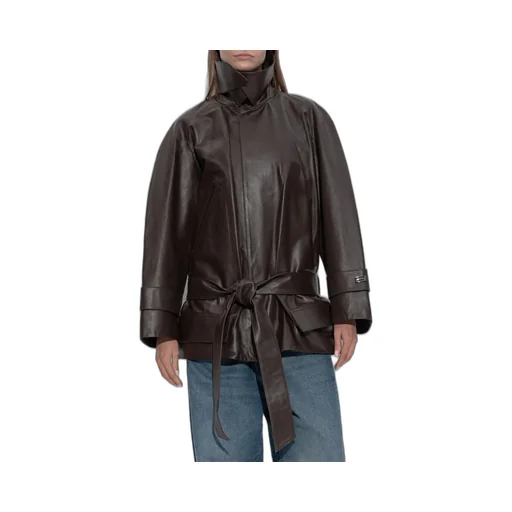 Leather Trench Coat