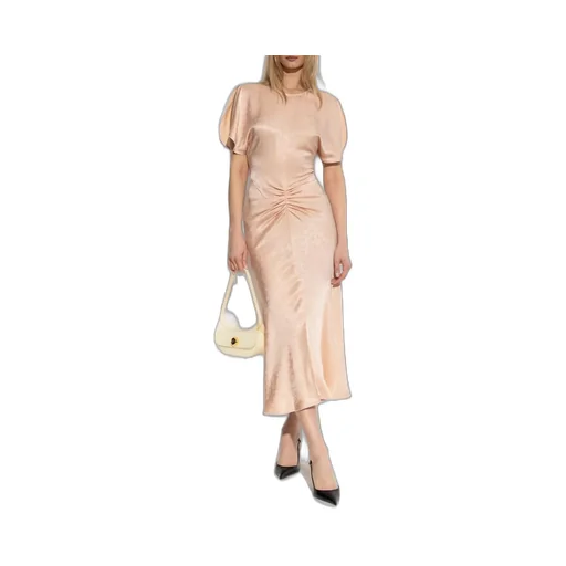 Ruched Midi Dress