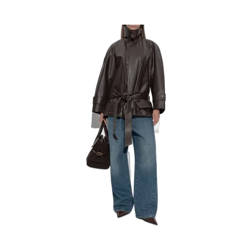 Leather Trench Coat