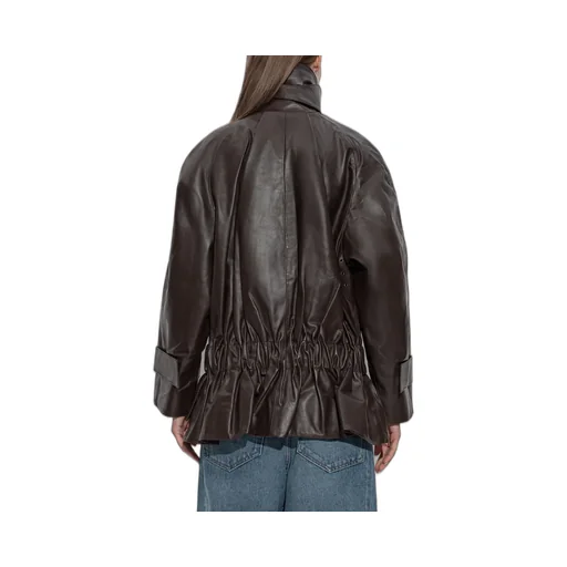 Leather Trench Coat