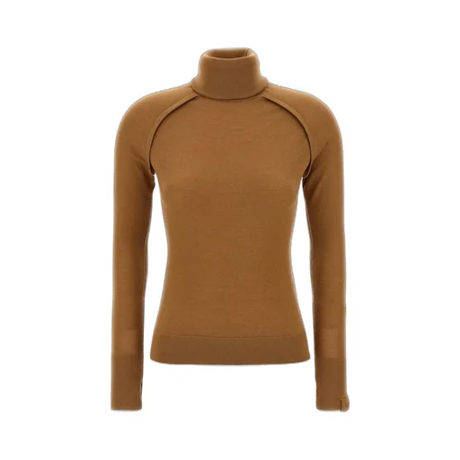 Turtleneck Sweater With Cut-Out Detail