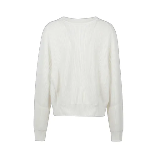 V-Neck Ribbed Sweater