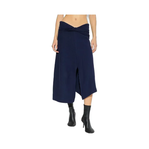 Asymmetric Wrap Skirt