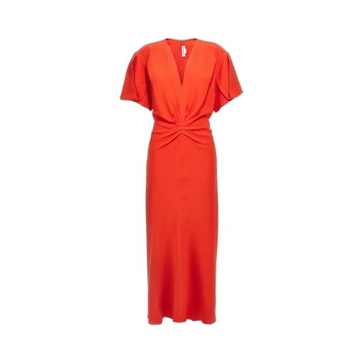 Twisted Front Maxi Dress