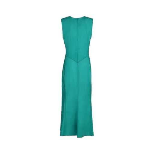 Twisted V-Neck Maxi Dress