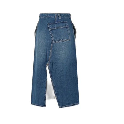 Denim Maxi Skirt