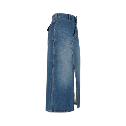Denim Maxi Skirt