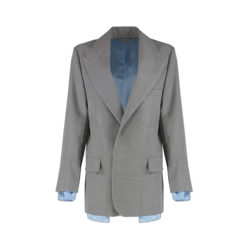 Asymmetric Lapel Blazer