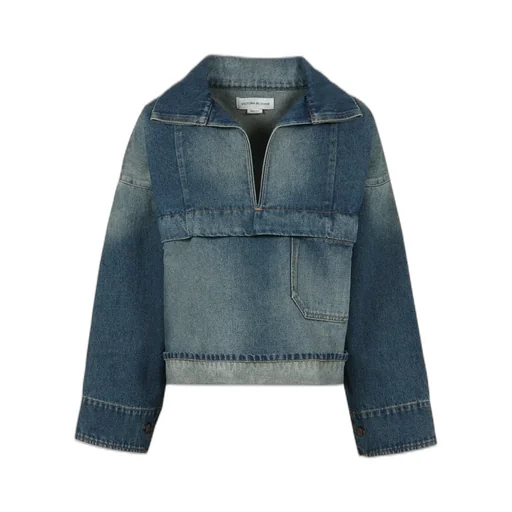 Denim Anorak Jacket