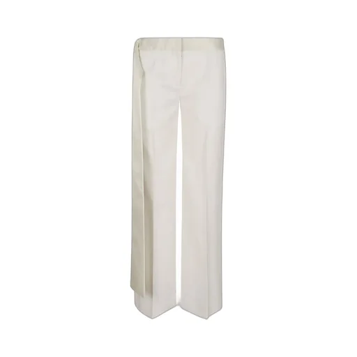 Wide-Leg Trousers With Sash
