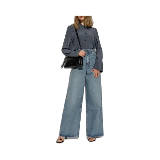 Shirt With Slit Sleeves