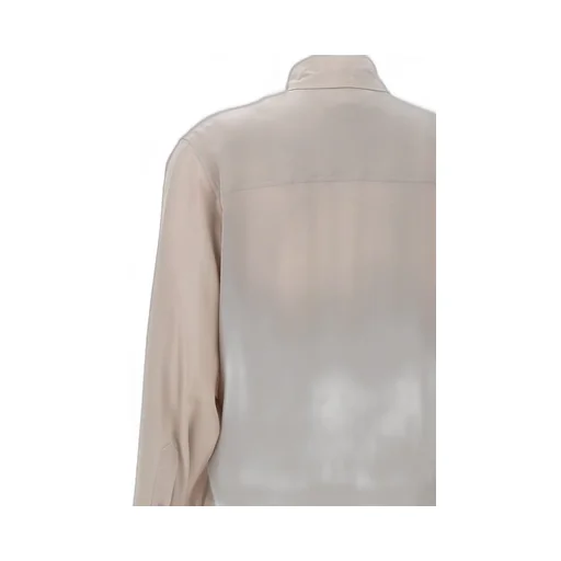 Ruffled Silk Blouse