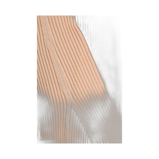 Ribbed Knit Midi Skirt