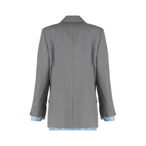 Asymmetric Lapel Blazer