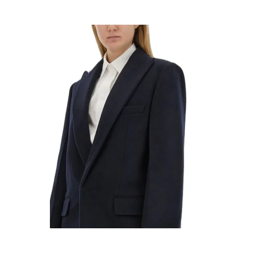Single-Breasted Wool Blazer