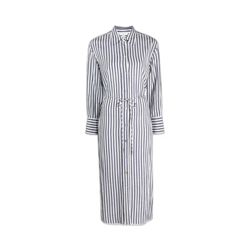 Striped Shirt Dress