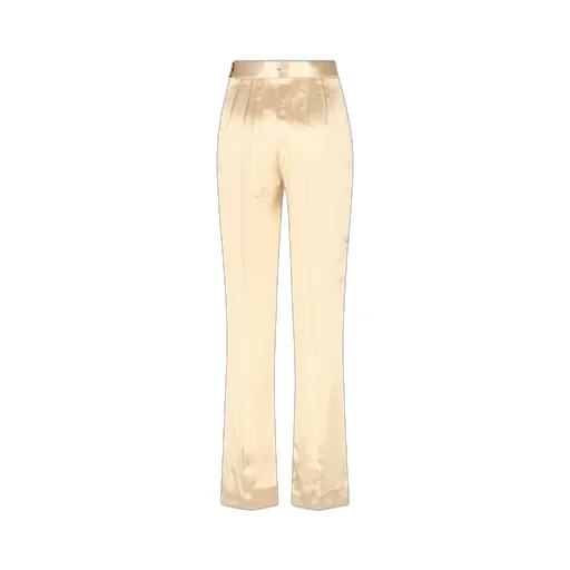 High-Waisted Flared Trousers