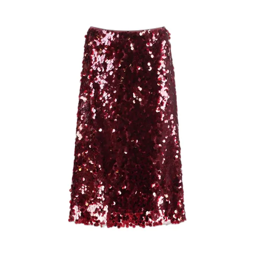Sequin Midi Skirt