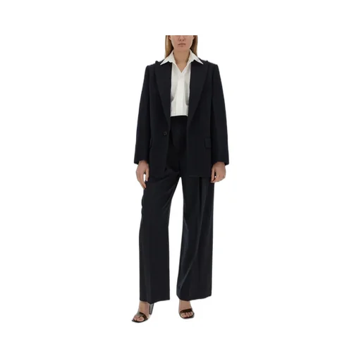 Single-Breasted Wool Blazer