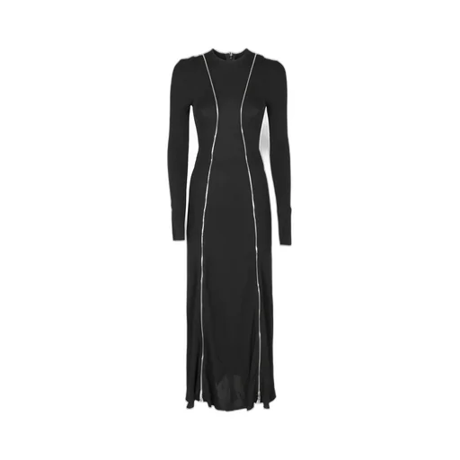 Long Sleeve Dress With Zippers