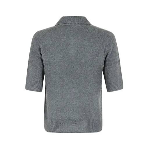 Collared Knit Top