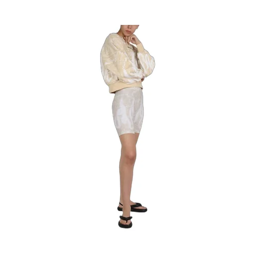 Printed Biker Shorts