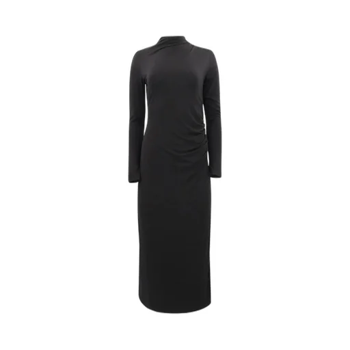 Long Sleeve Ruched Dress