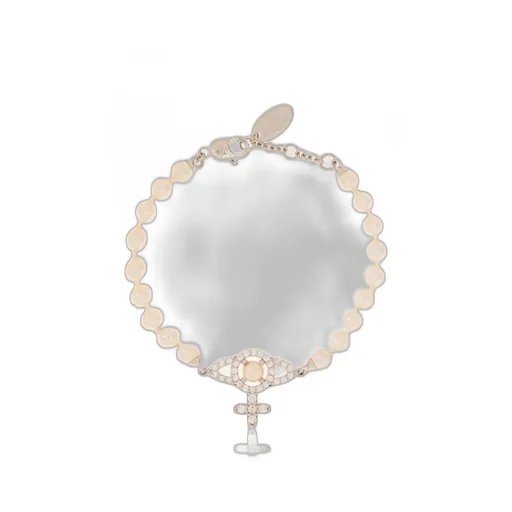 Pearl Bracelet With Orb Pendant