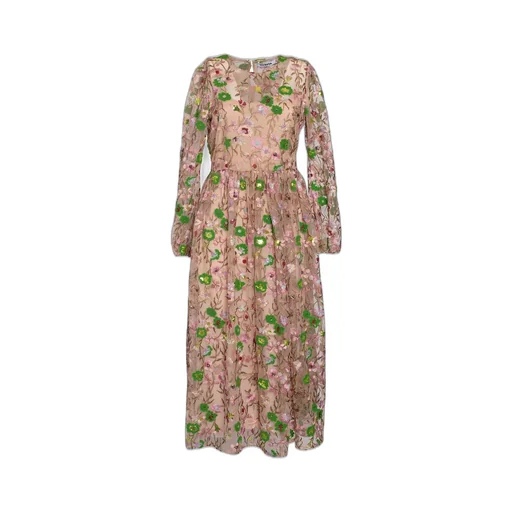 Floral Embroidered Dress
