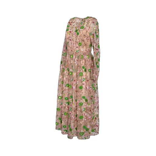 Floral Embroidered Dress
