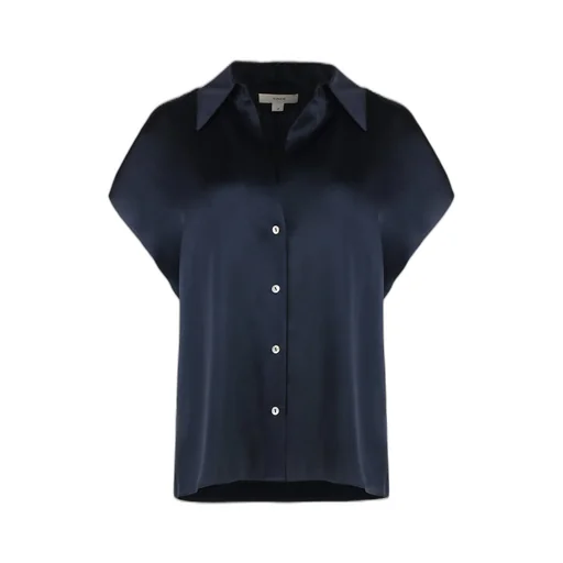 Short Sleeve Silk Shirt