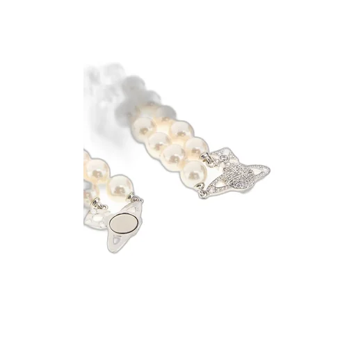 Pearl Bracelet With Orb Clasp