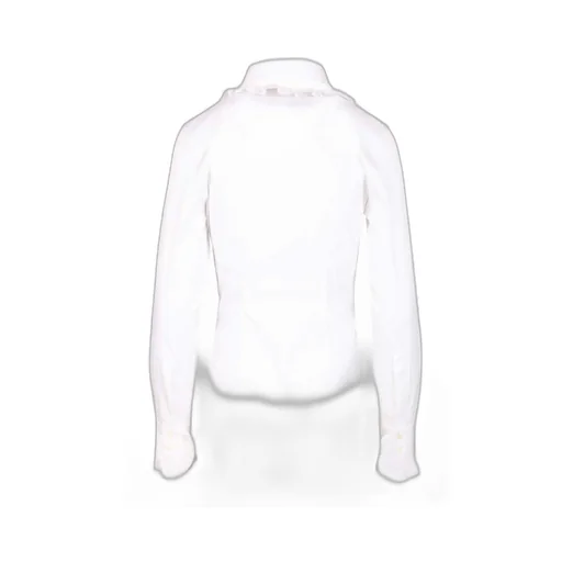 Shirt With Ruffled Collar