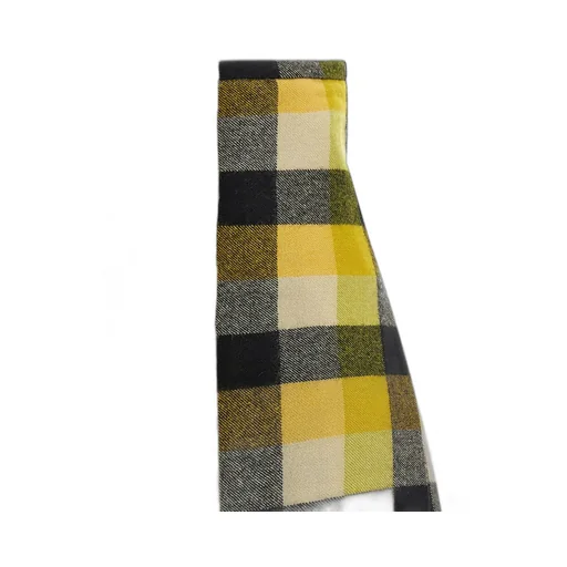 Pleated Plaid Mini Skirt