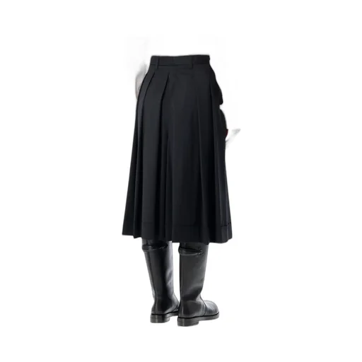 Pleated Midi Skirt