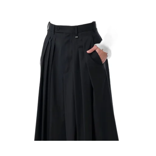 Pleated Midi Skirt