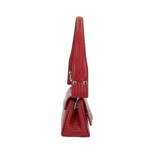 Vivienne Westwood Small Croc Embossed Shoulder Bag