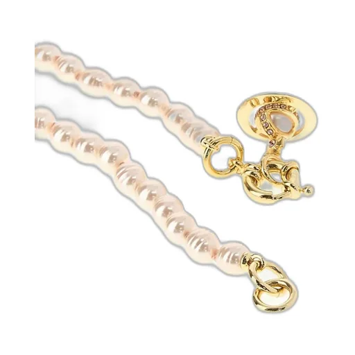 Pearl Necklace With Orb Pendant