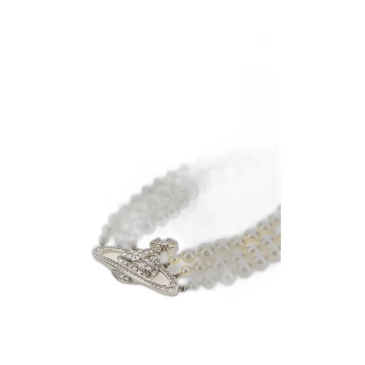 Pearl Necklace With Orb Pendant