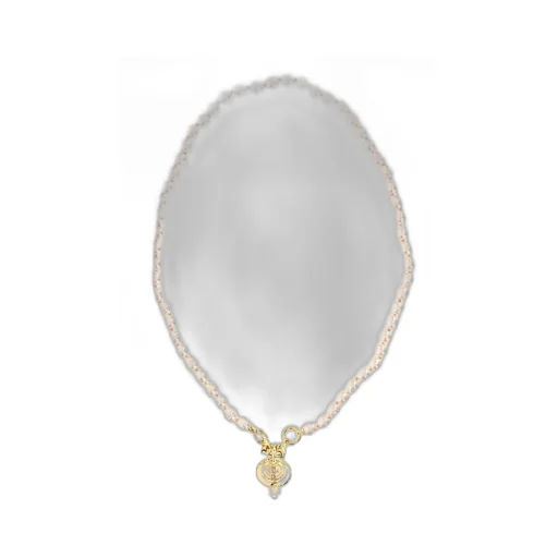 Pearl Necklace With Orb Pendant