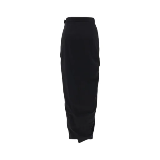 Draped Maxi Skirt