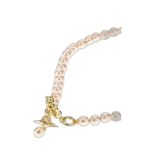 Pearl Necklace With Orb Pendant